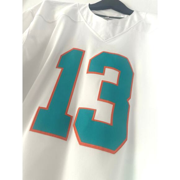 Miami Dolphins custom fresh clean look Dan Marino jersey XXL mint condition - Picture 3 of 9